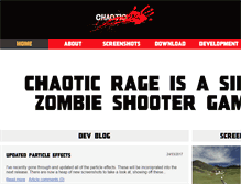 Tablet Screenshot of chaoticrage.com
